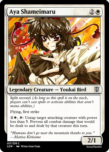 Legends Of An Eastern Wonderland A Magic The Gathering Touhou Set Take Two