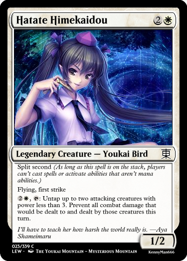 Legends Of An Eastern Wonderland A Magic The Gathering Touhou Set Take Two