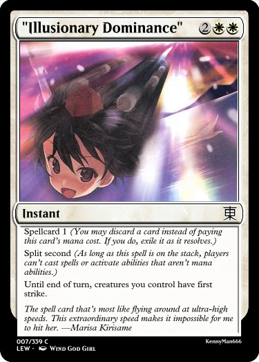 Legends Of An Eastern Wonderland A Magic The Gathering Touhou Set Take Two